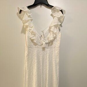 Polo Ralph Lauren White Long Dress NWT